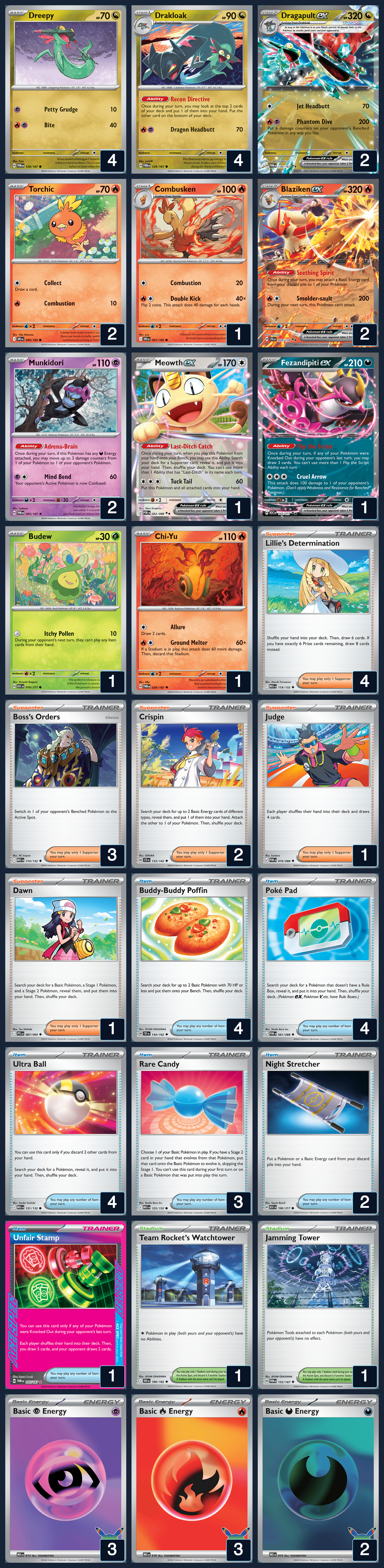 Complete 60-card deck list for rank 1, johnalcide