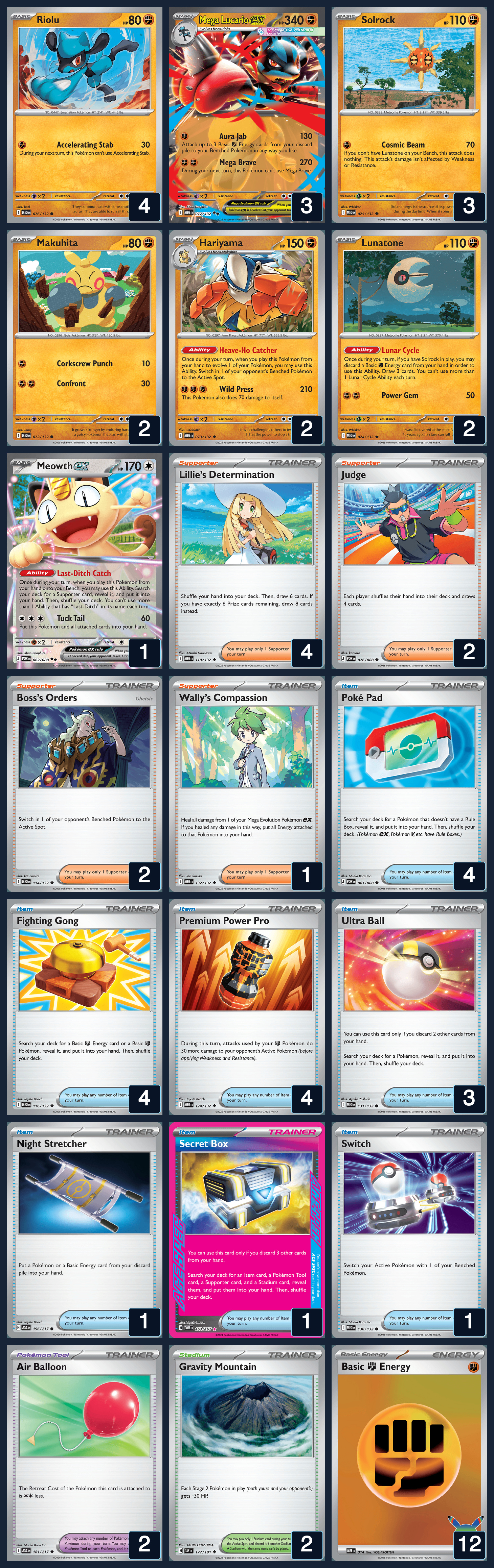 Complete 60-card deck list for rank 7, Rubilax_XL
