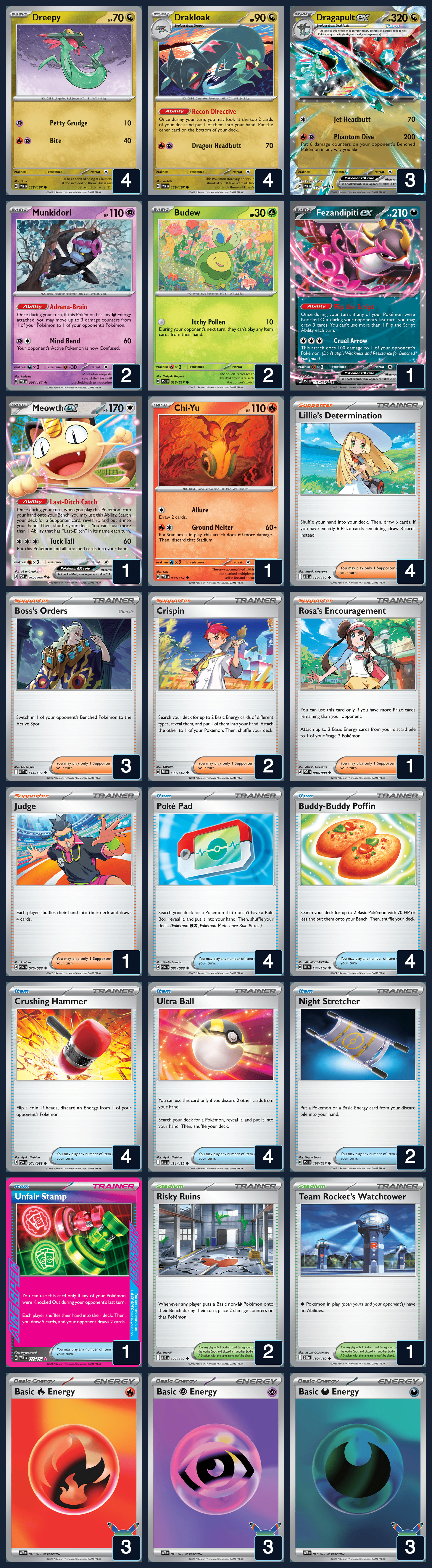 Complete 60-card deck list for rank 4, leafy_fufu