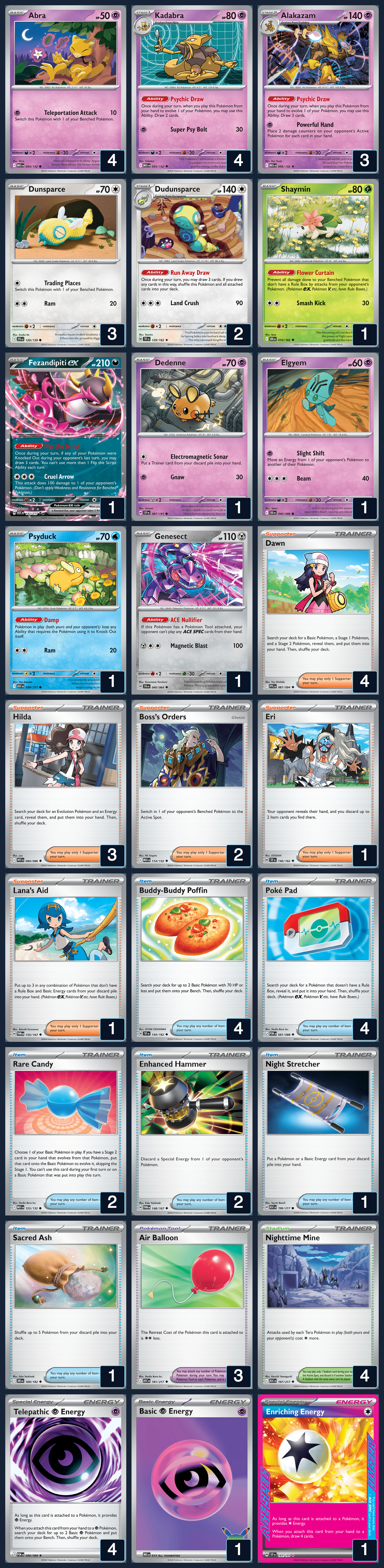 Complete 60-card deck list for rank 14, Ashe_11