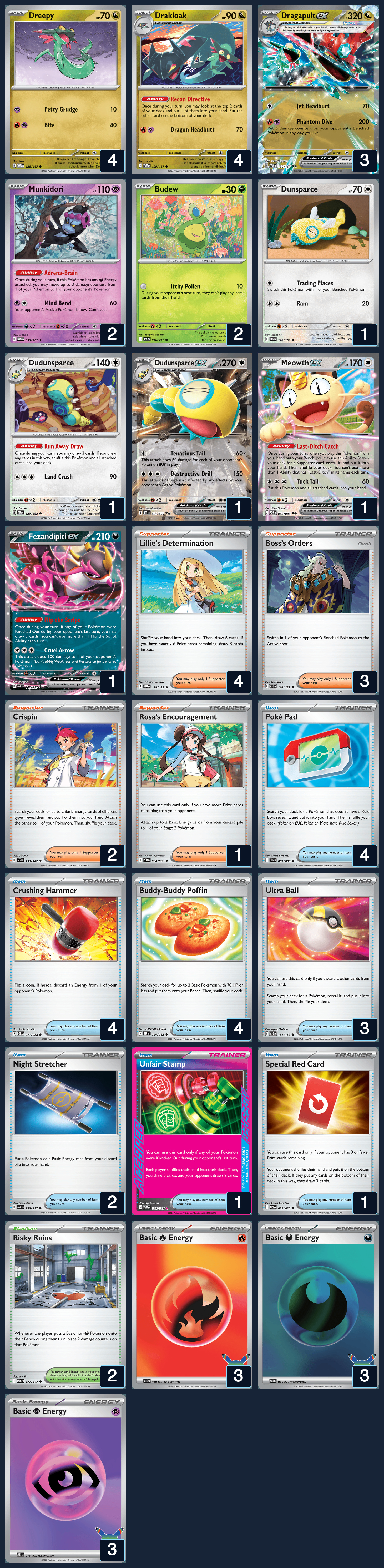 Complete 60-card deck list for rank 12, saetta2013