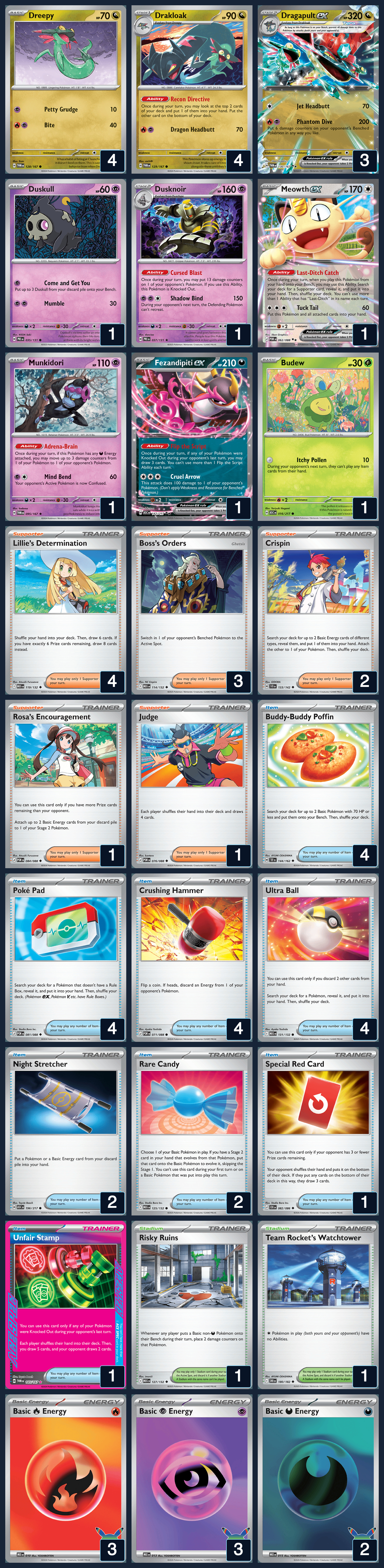 Complete 60-card deck list for rank 13, EpicDudeC