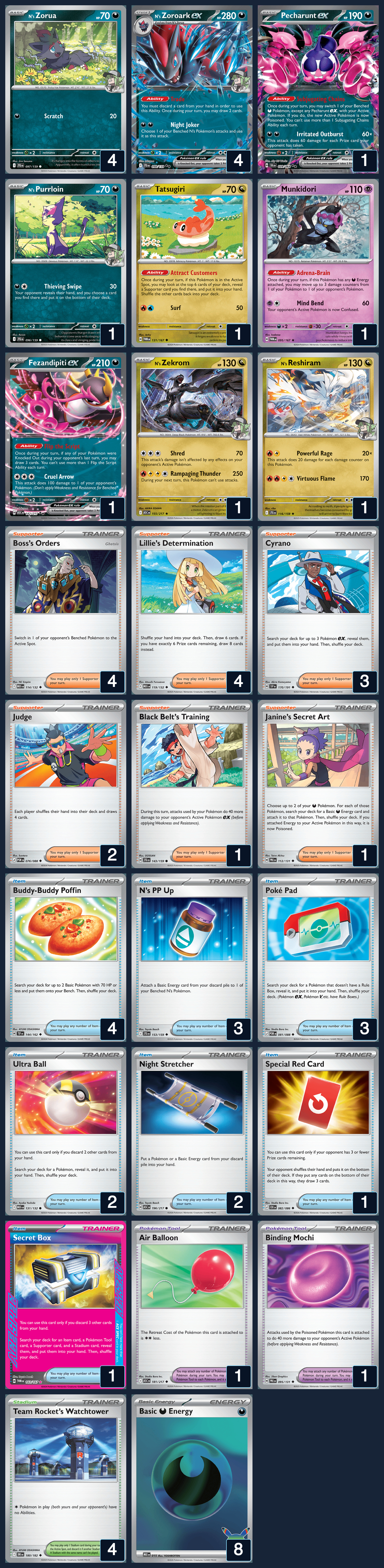 Complete 60-card deck list for rank 10, DabbingUkranian