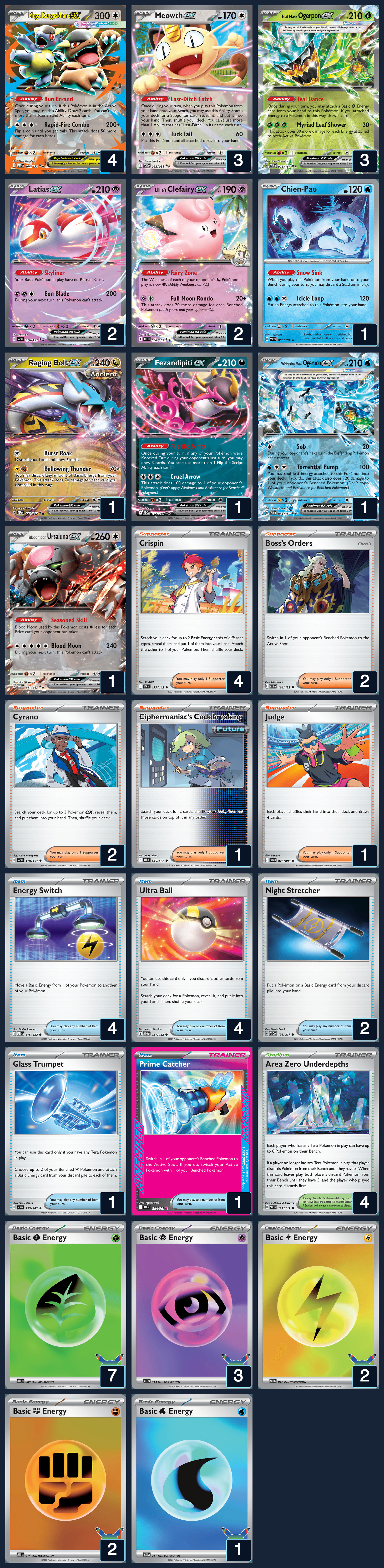 Complete 60-card deck list for rank 8, Telly37