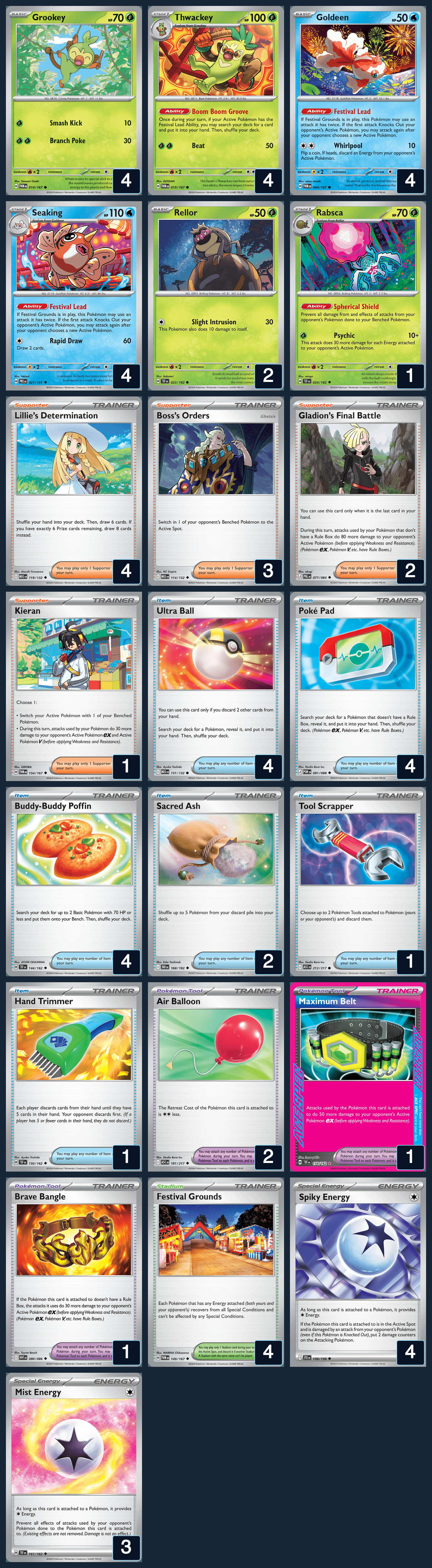 Complete 60-card deck list for rank 2, Bas Struyf