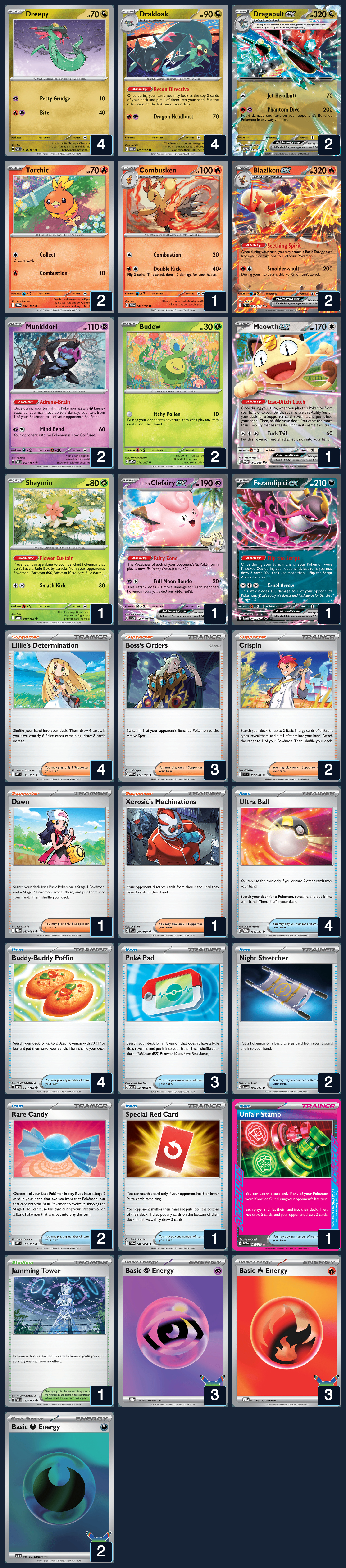 Complete 60-card deck list for rank 2, almagestj