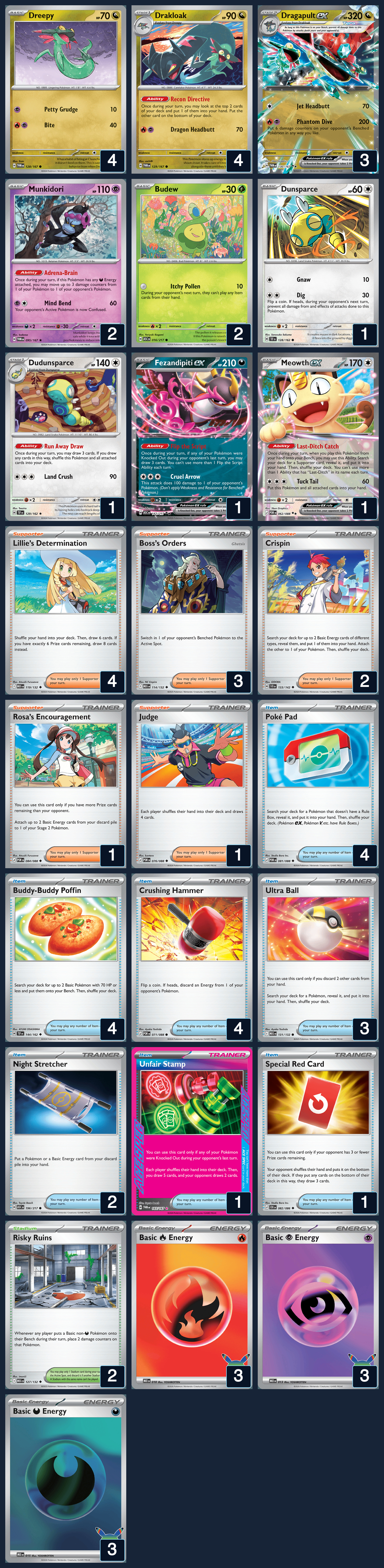 Complete 60-card deck list for rank 6, leafy_fufu