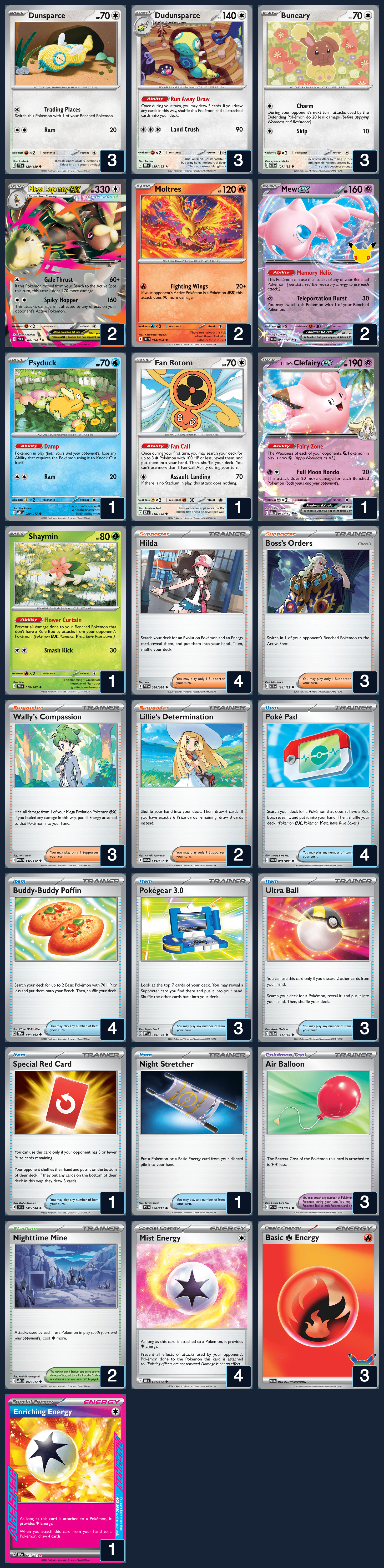 Complete 60-card deck list for rank 2, flimflamxd