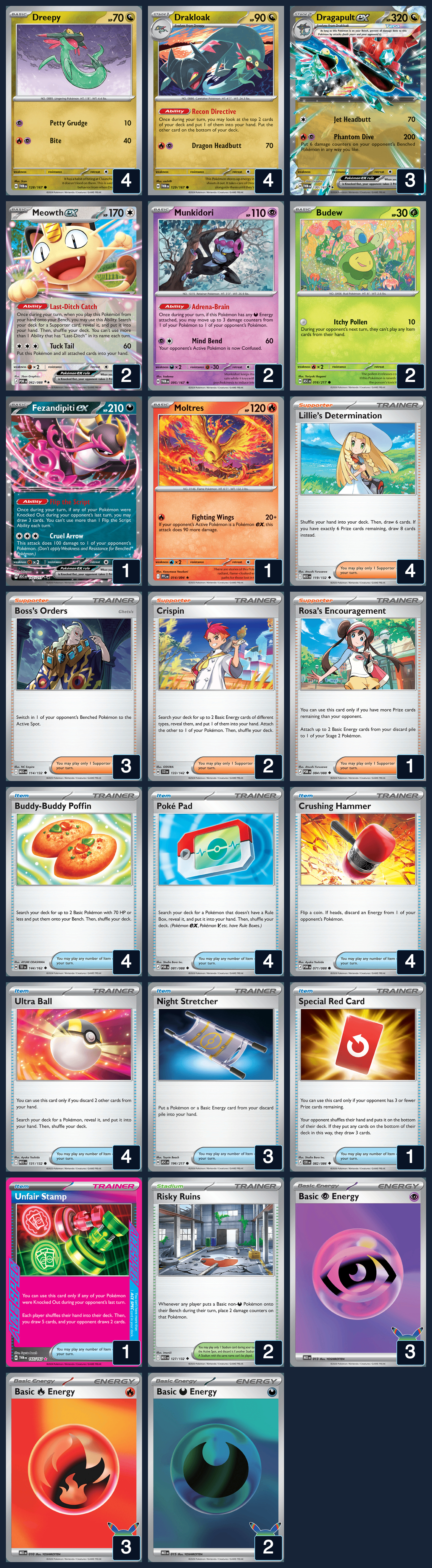 Complete 60-card deck list for rank 2, tjace32