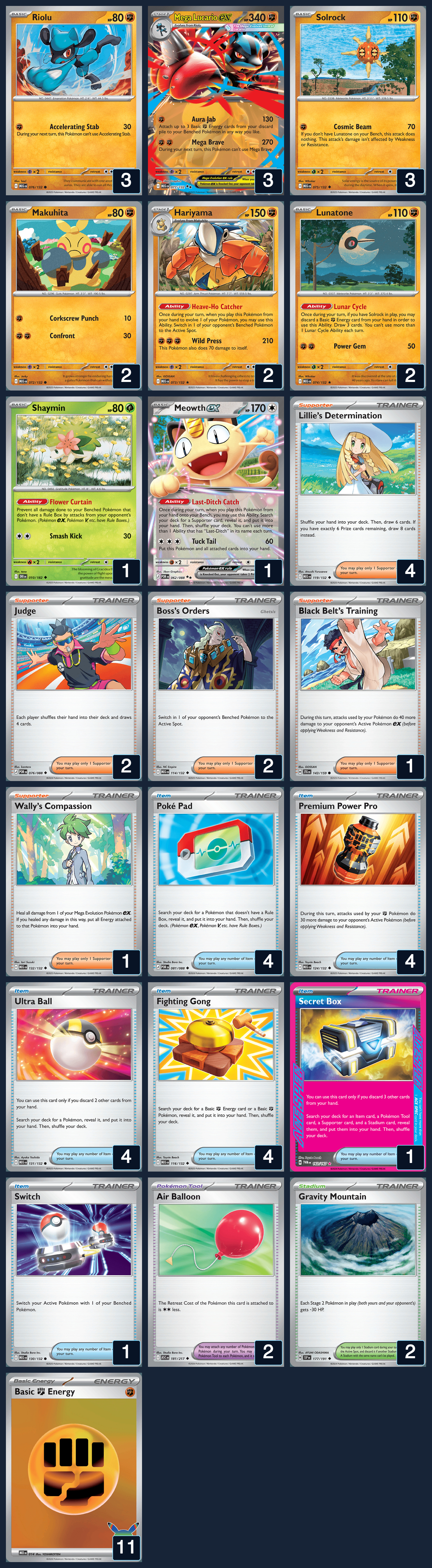 Complete 60-card deck list for rank 4, Ekkonomico