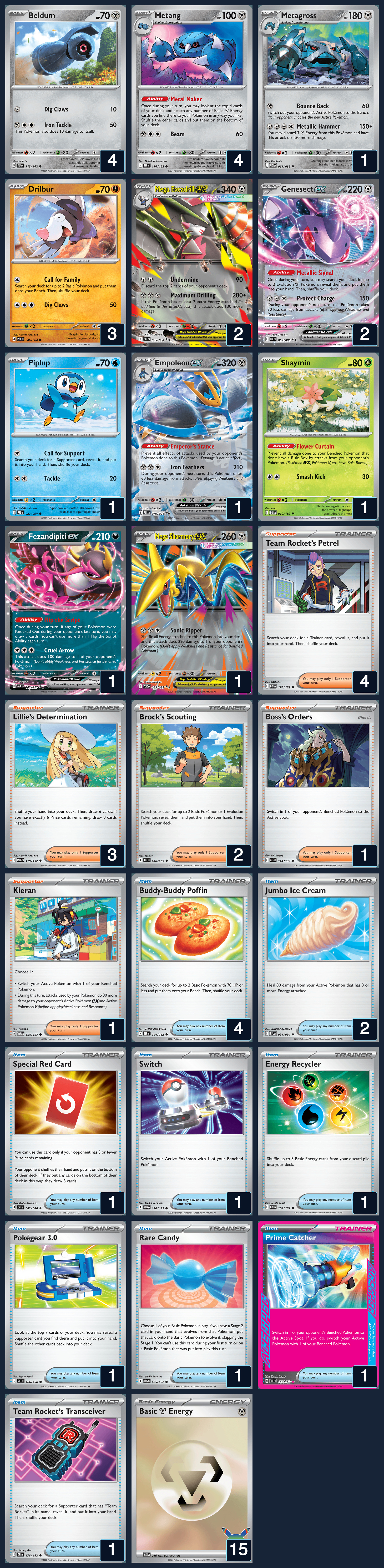 Complete 60-card deck list for rank 3, Babsky0821