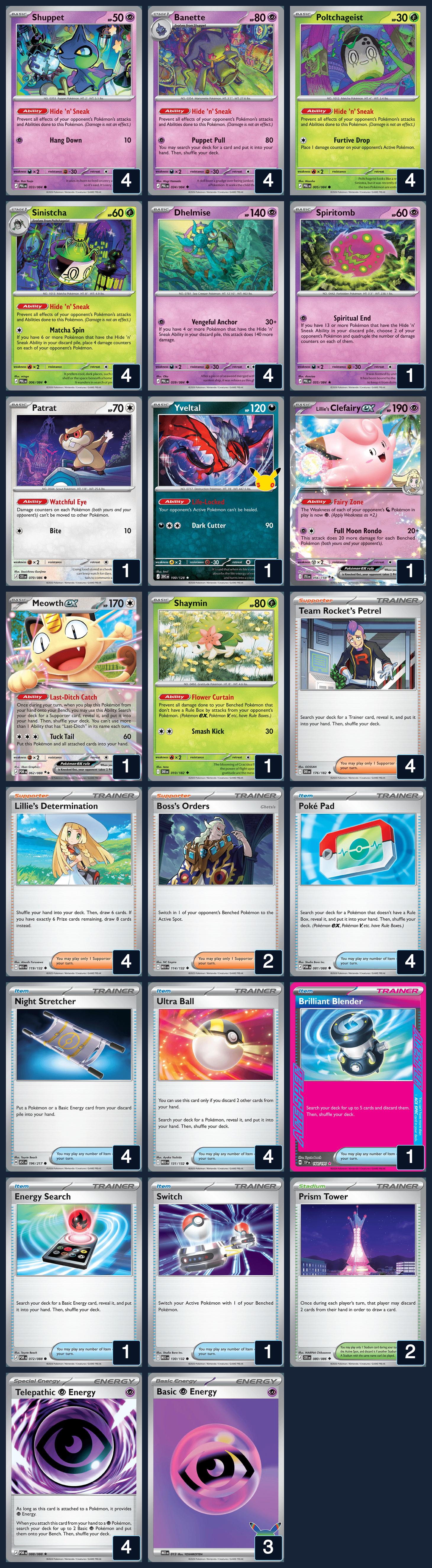 Complete 60-card deck list for rank 3, Abbott1326