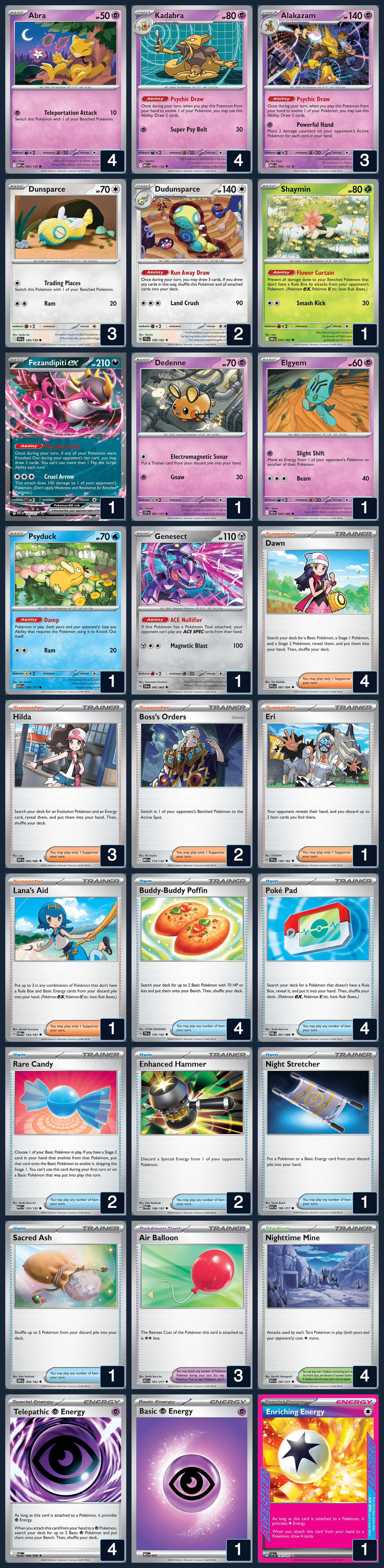 Complete 60-card deck list for rank 2, Ashe_11