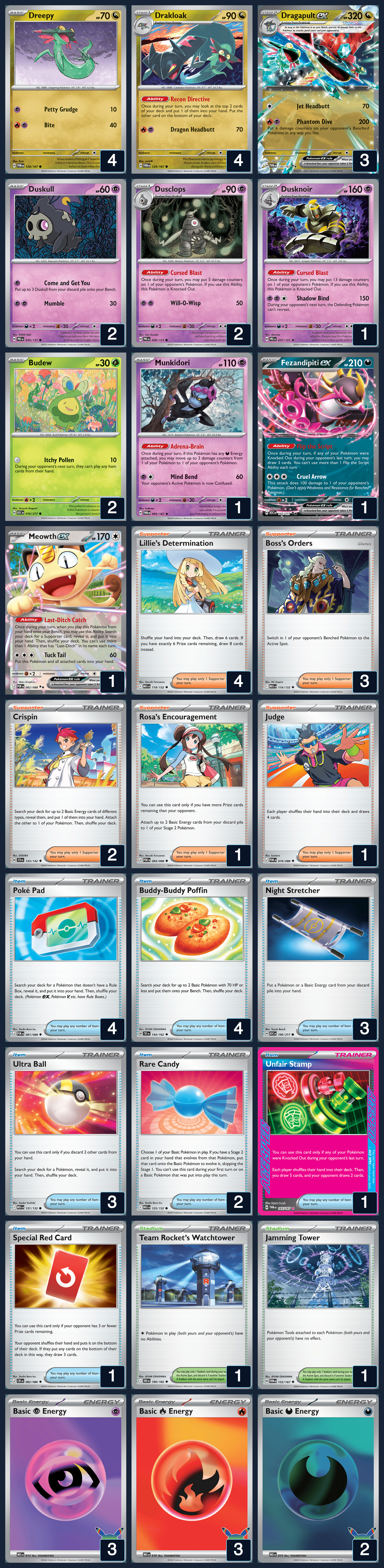 Complete 60-card deck list for rank 13, deveshlmao