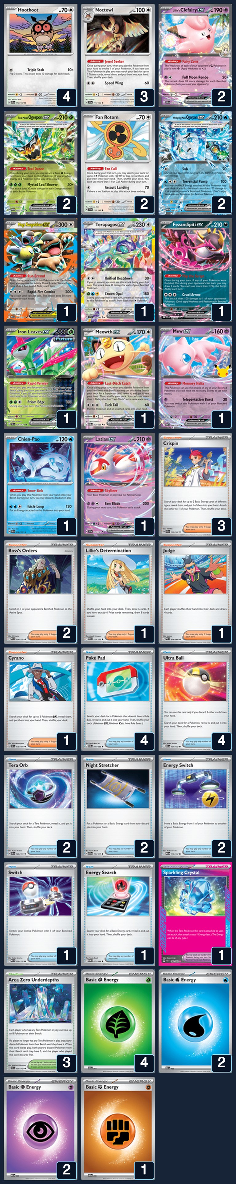 Complete 60-card deck list for rank 25, Imakevin