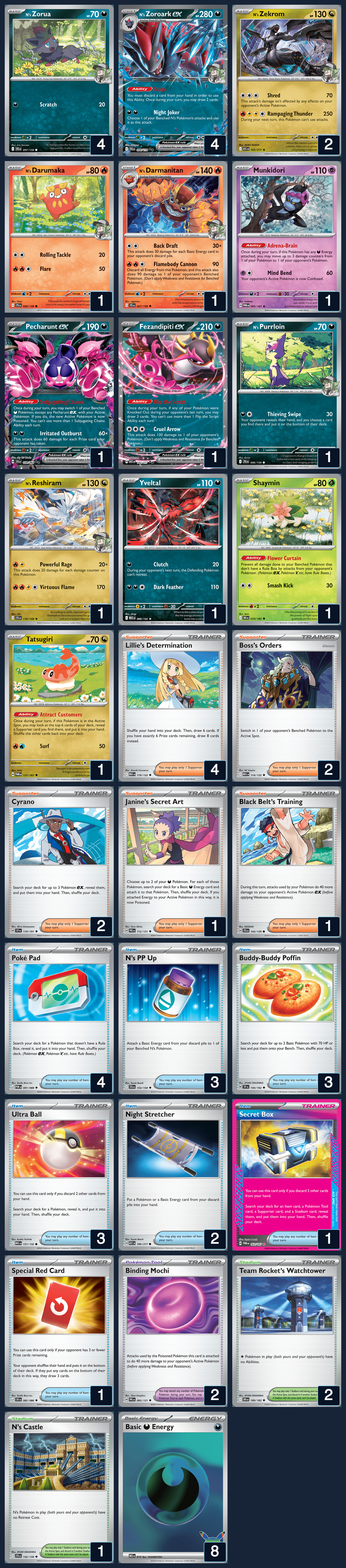 Complete 60-card deck list for rank 6, DomenicoBagas09