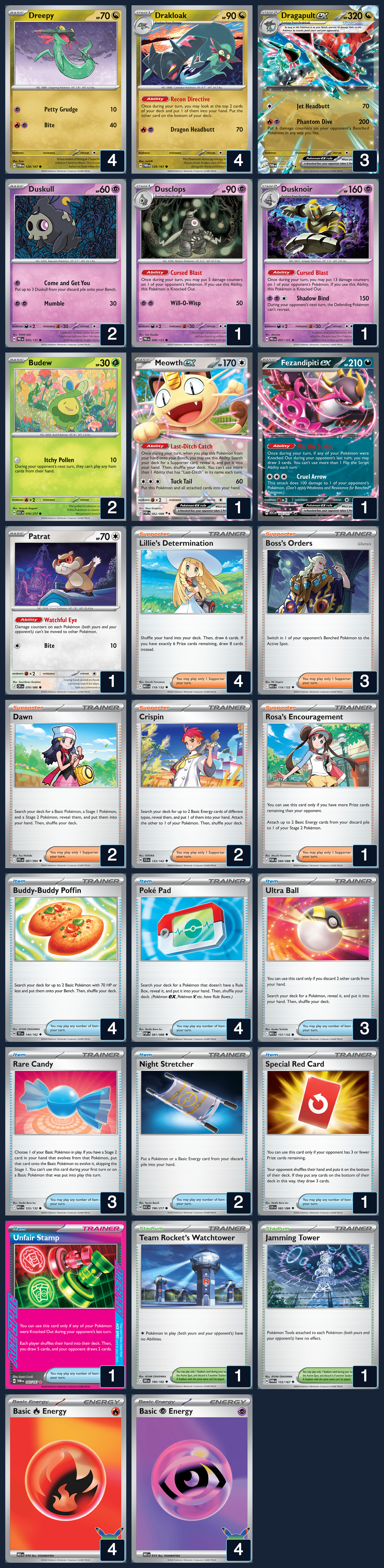 Complete 60-card deck list for rank 5, Aotsuki484