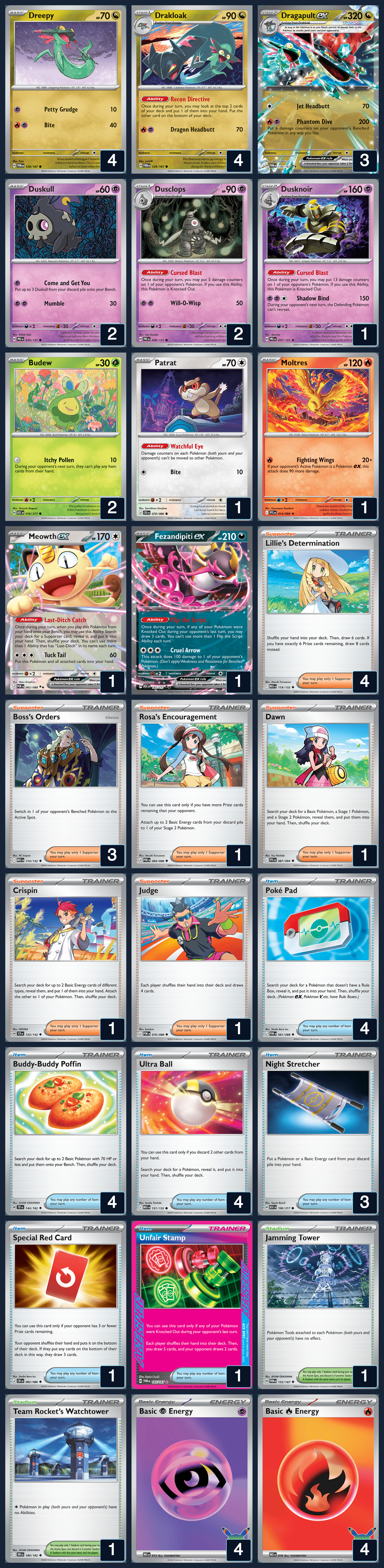 Complete 60-card deck list for rank 15, SparkyTheSharky