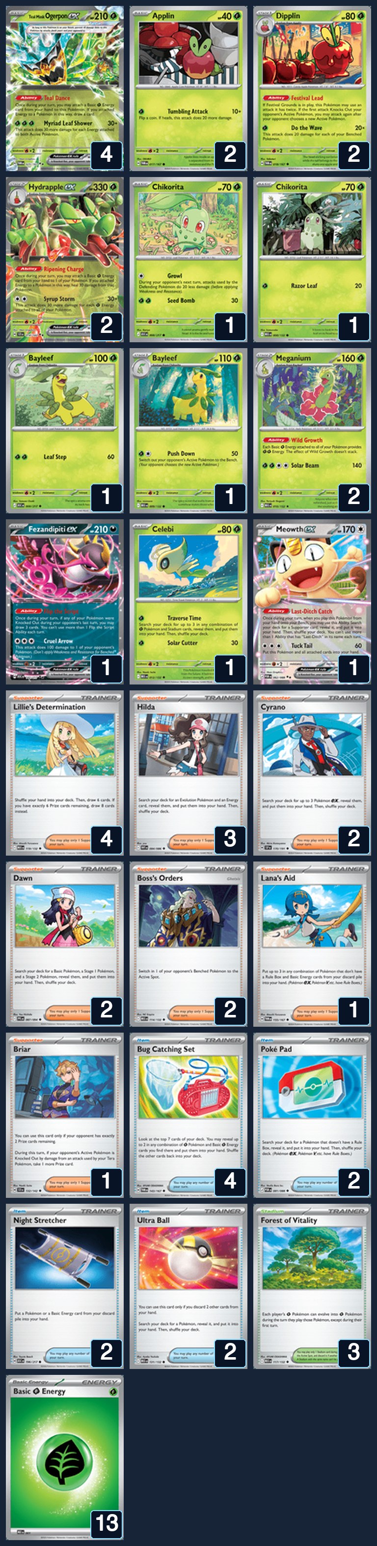 Complete 60-card deck list for rank 25, Aerys81