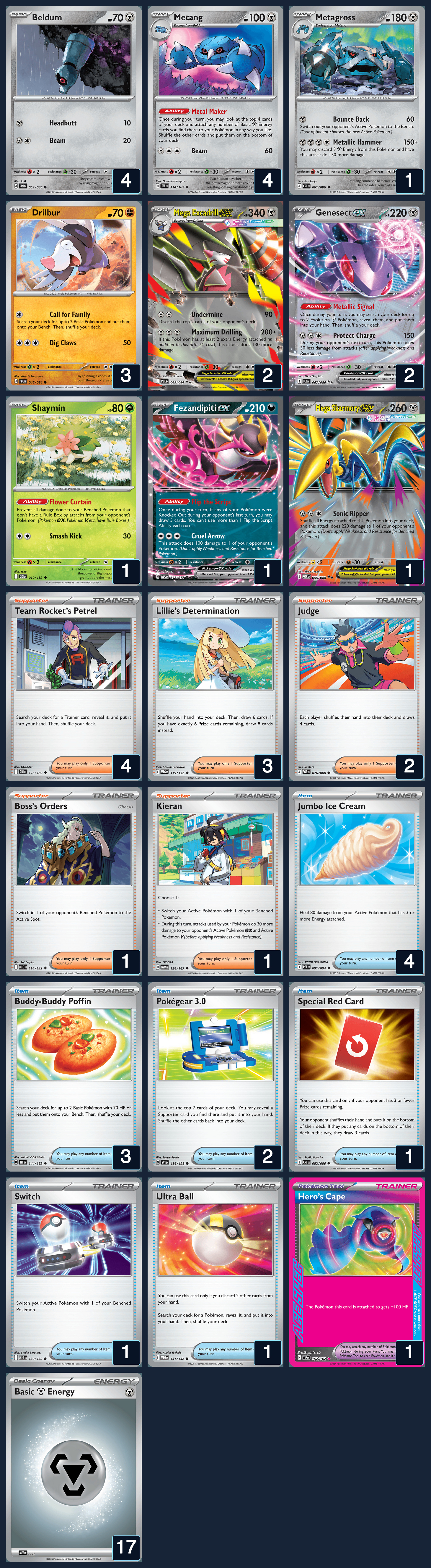 Complete 60-card deck list for rank 8, ChrisHancock2490