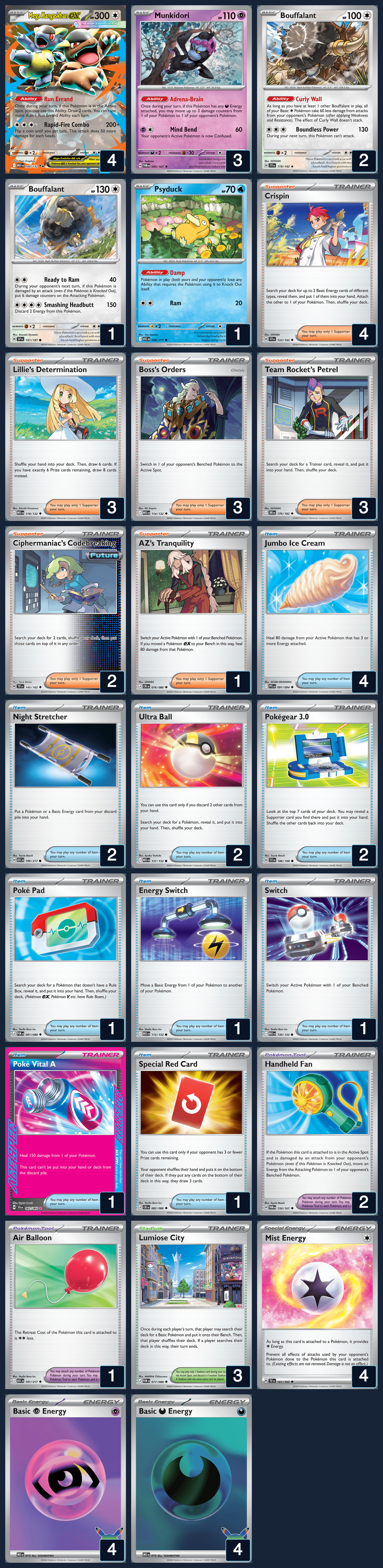 Complete 60-card deck list for rank 4, TrialbyCalmBat