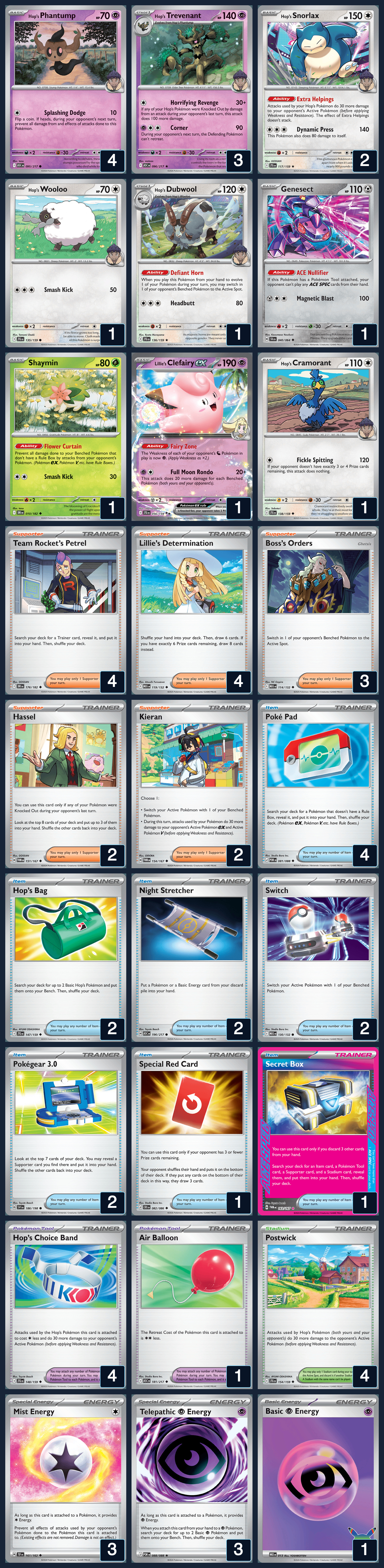 Complete 60-card deck list for rank 14, JG_tatt2