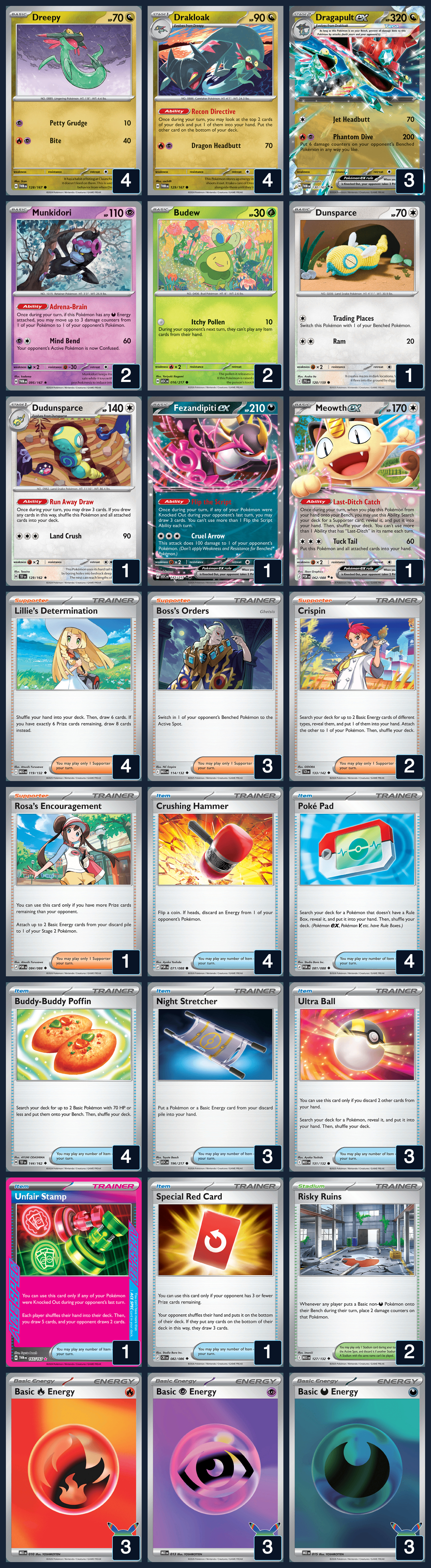 Complete 60-card deck list for rank 6, boltstrike0770