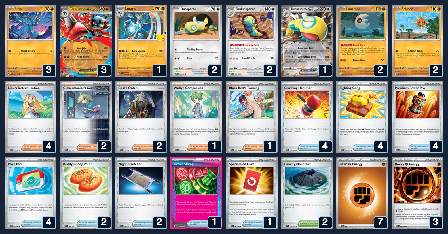 Complete 60-card deck list for rank 11, Blinks79