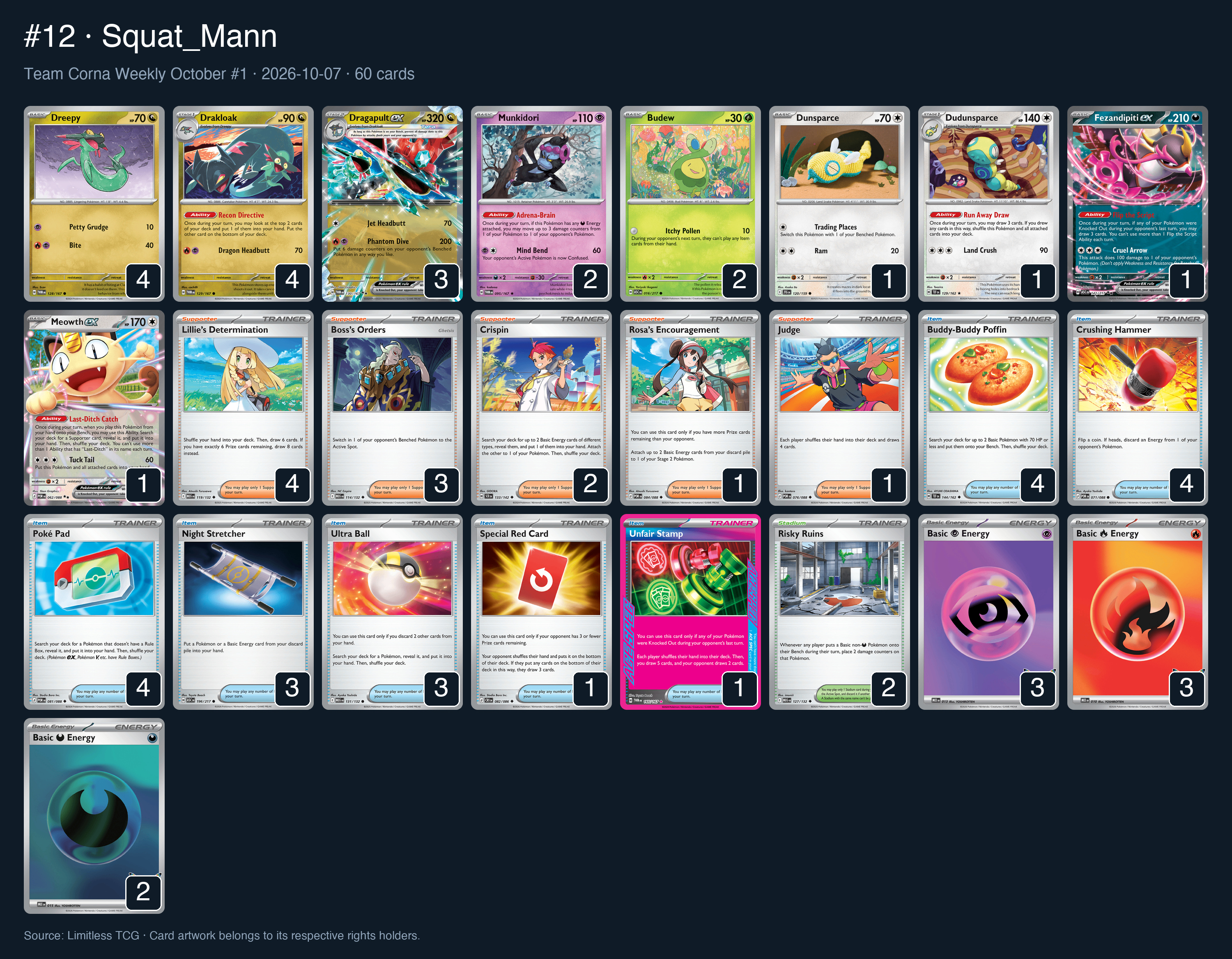 Complete 60-card deck list for rank 12, Squat_Mann