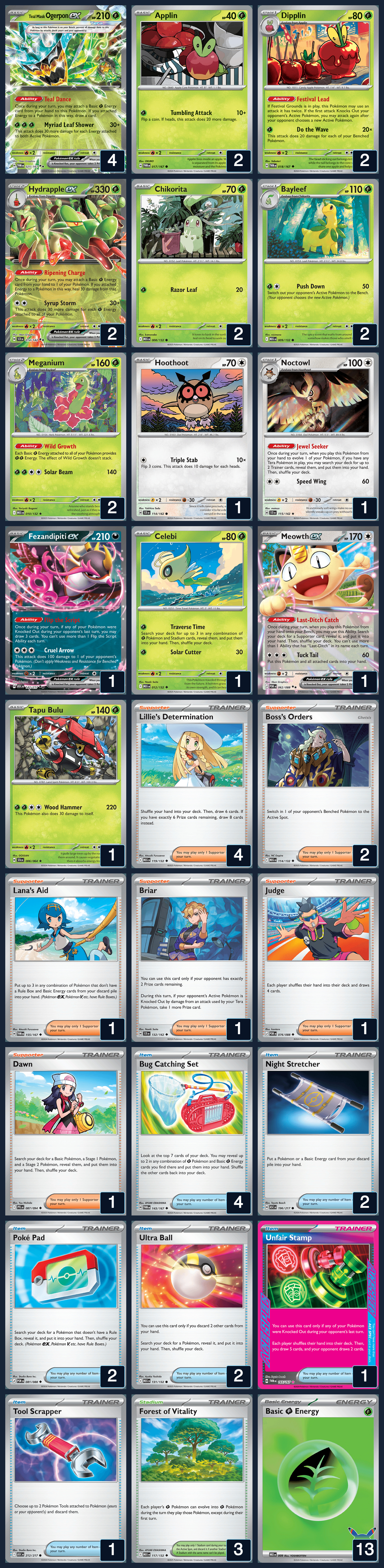 Complete 60-card deck list for rank 15, MelvinBoy79