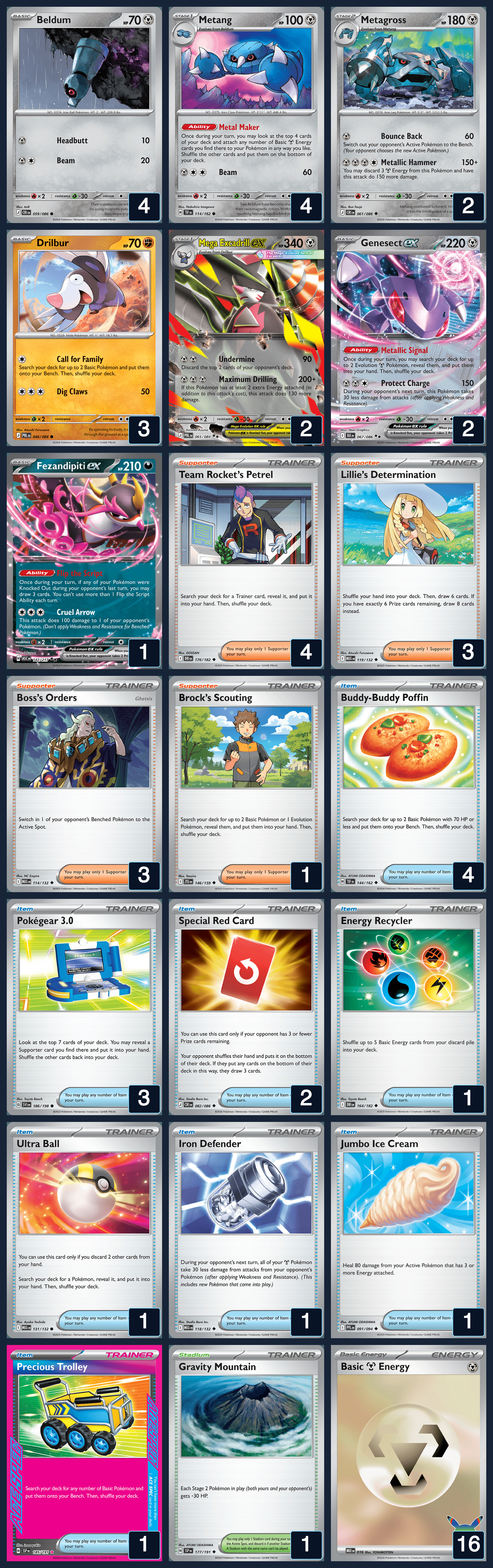 Complete 60-card deck list for rank 9, Anderchan7
